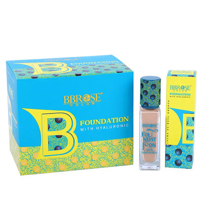 BBROSE Foundation for Face Brighten Skin Glowing and Whitening Foundation New Waterproof