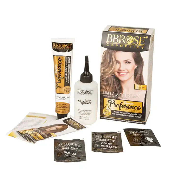 BBROSE Private Label Home Hair Color Cream Long Lasting Hair Dye Color Natural Harmless Hair Dye
