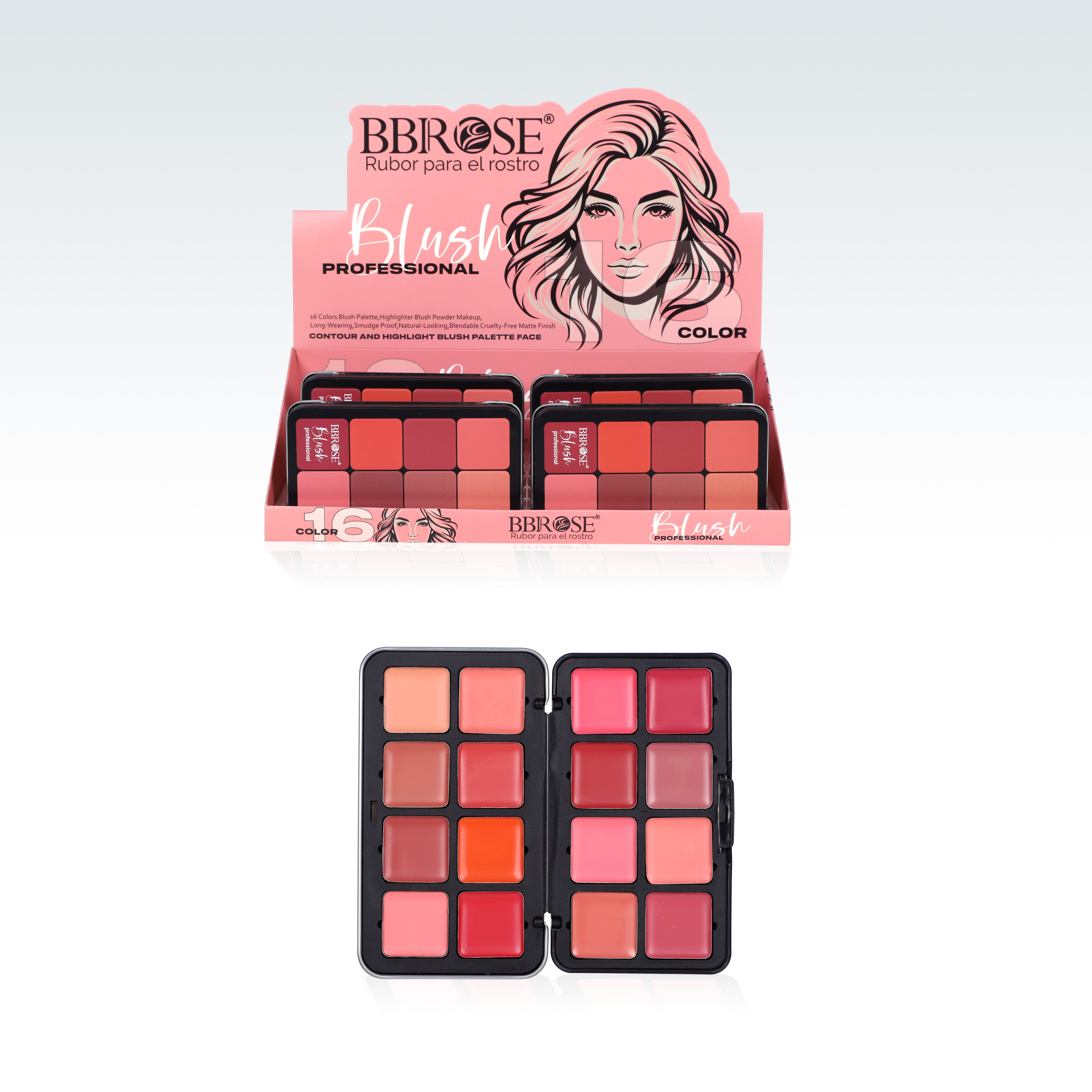 Cheeky Rouge 3-Shade Blush Palette