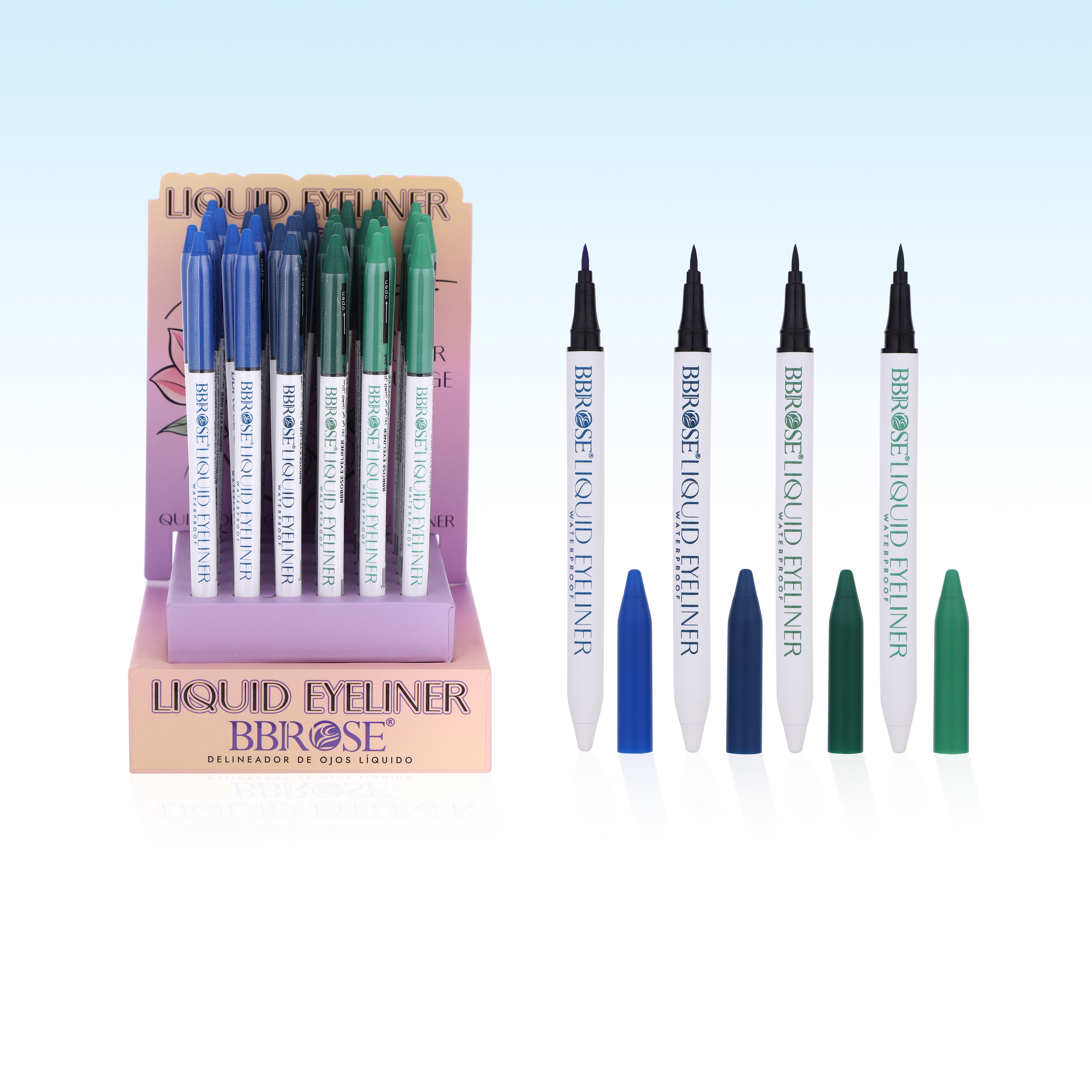 Colored Liquid Eyeliner Blue