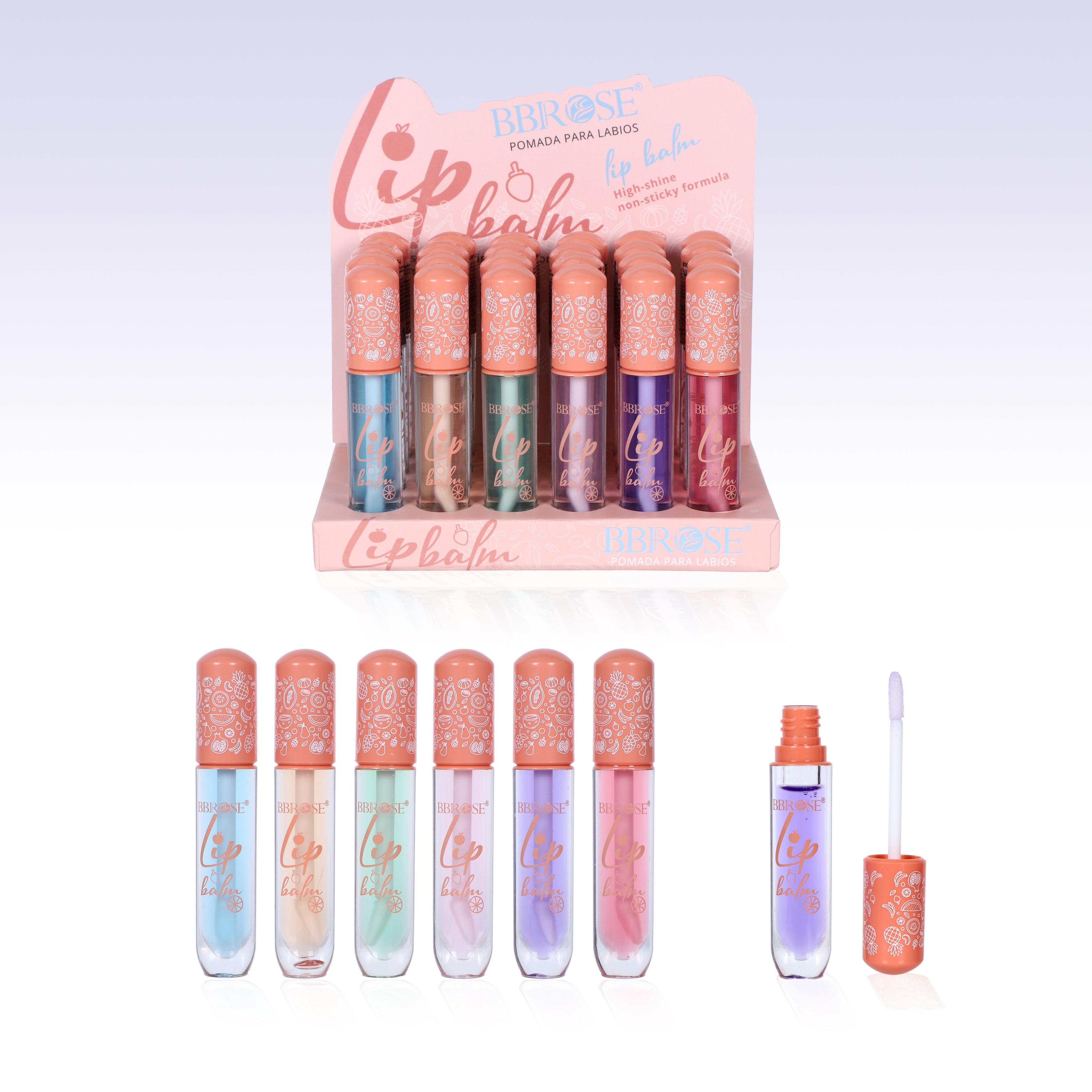 High-Shine Lip Balm Non-Sticky