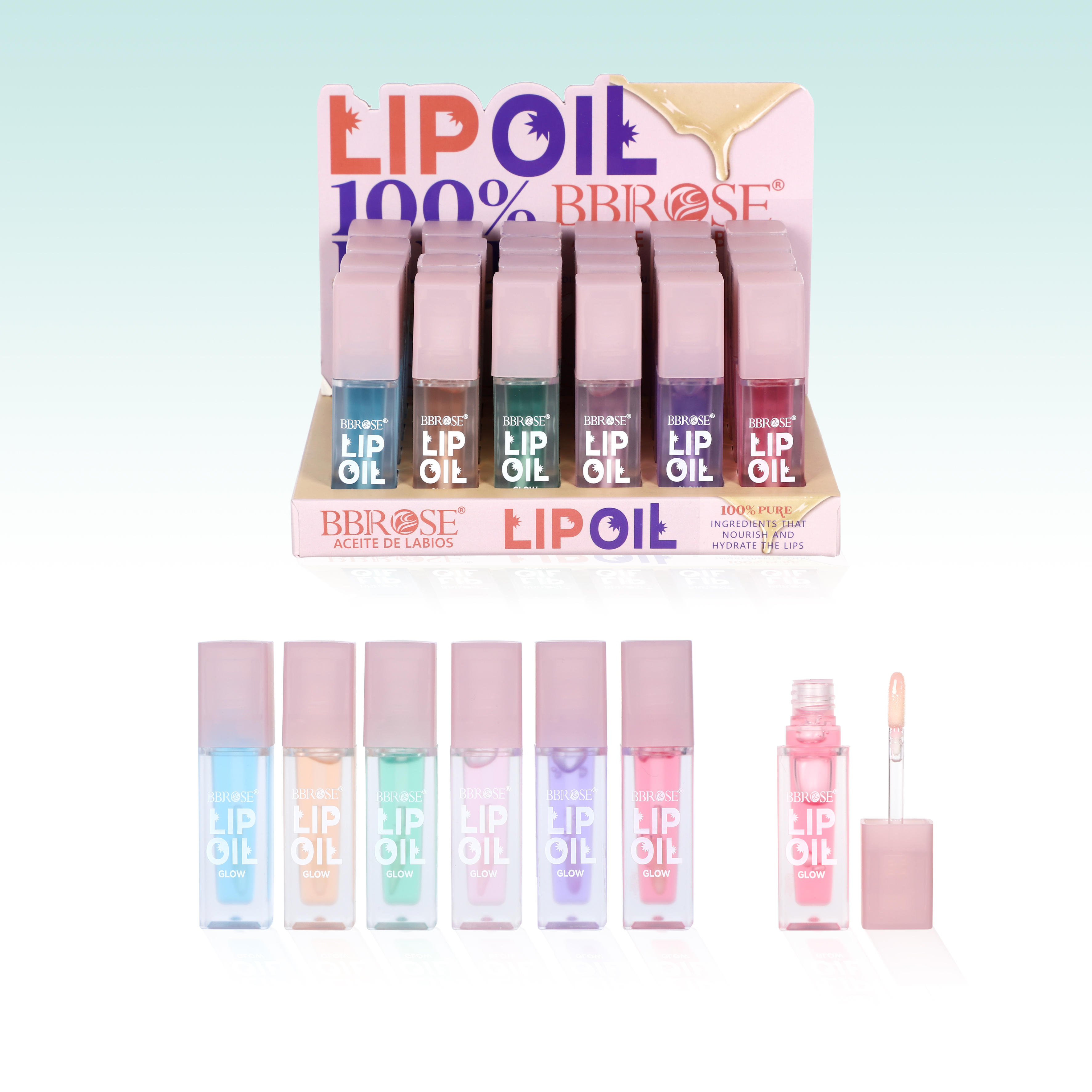Lip Oil Glow 100% Pure